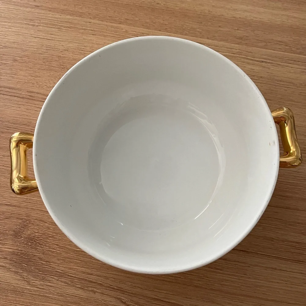 Royal Worcester Evesham Round Casserole Dish Hops Wheat Asparagus Shape 28